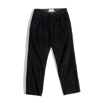 Winter Retro Plus Velvet Corduroy Pants