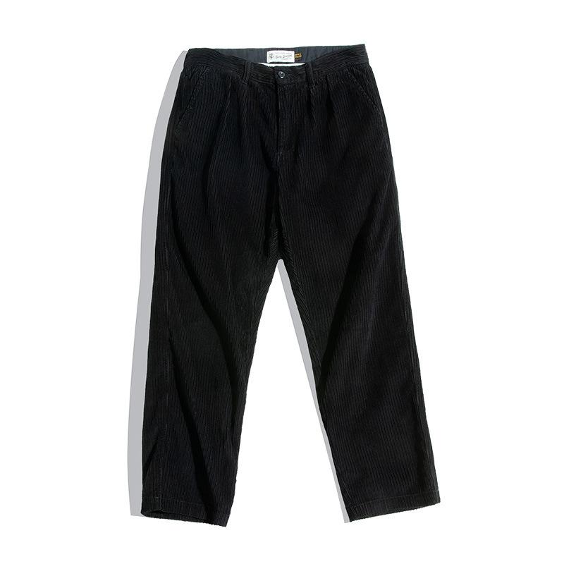 Winter Retro Plus Velvet Corduroy Pants