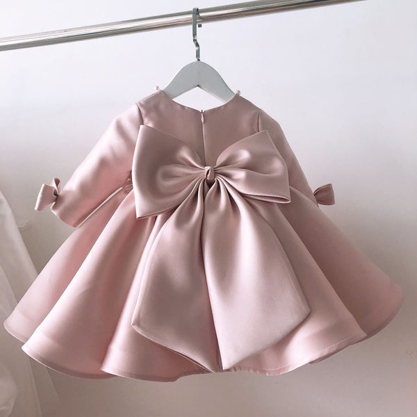 Cute Bow Fluffy Formal Dress