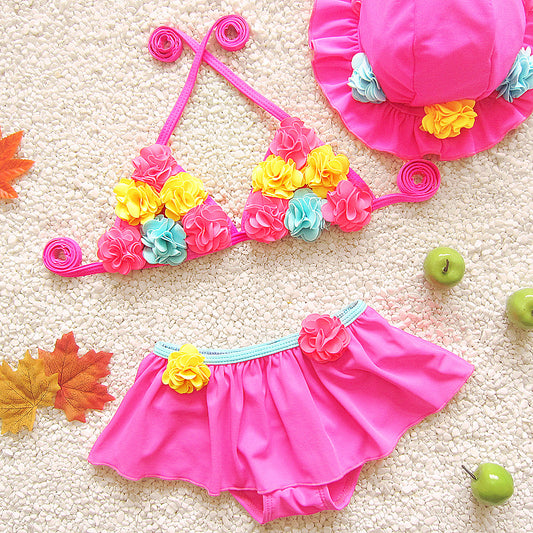 Summer Girls Floral Bikini Swimsuit
