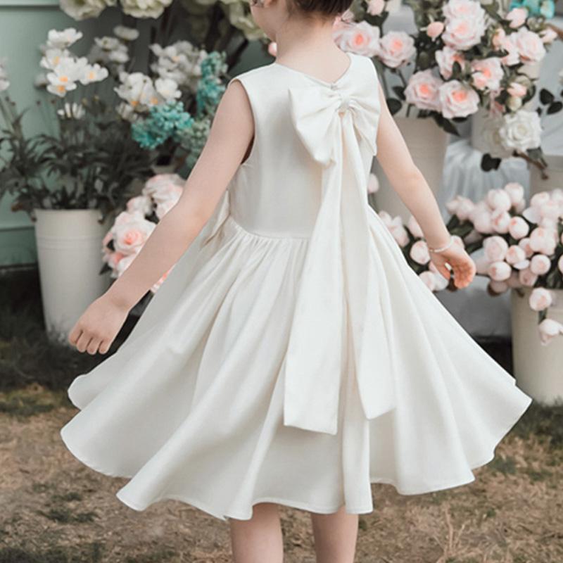 Elegant Bow Birthday Dress