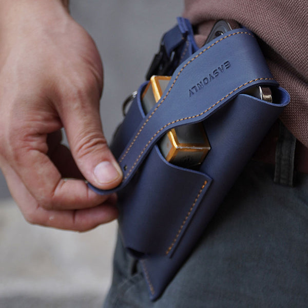 Multifunction Vertical Double Pocket Waist Bag