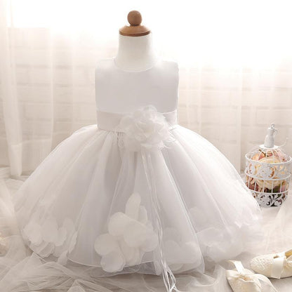 Sweet Girl Flower Birthday Party Dress