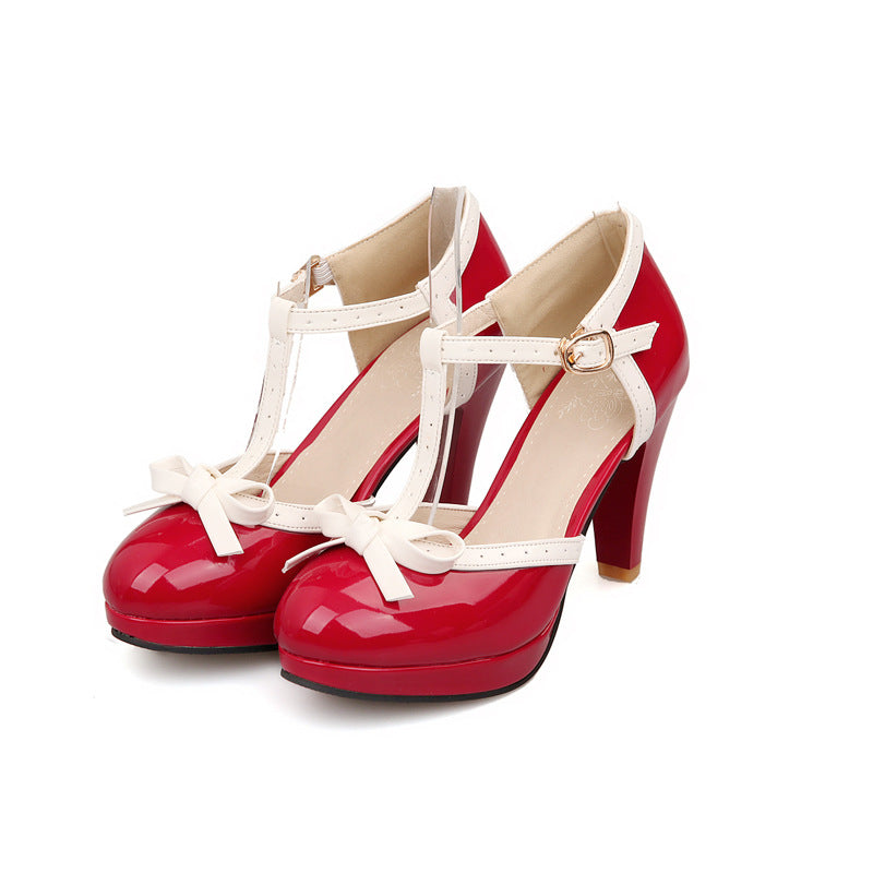 Bow Retro Sweet Sandals