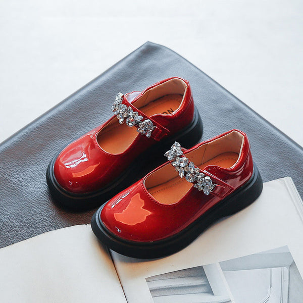 Children's Solid Color Princess Shoes