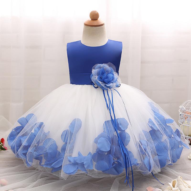 Sweet Girl Flower Birthday Party Dress