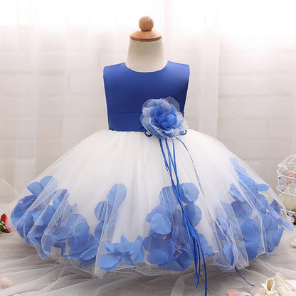 Sweet Girl Flower Birthday Party Dress