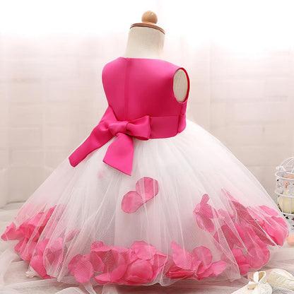 Sweet Girl Flower Birthday Party Dress