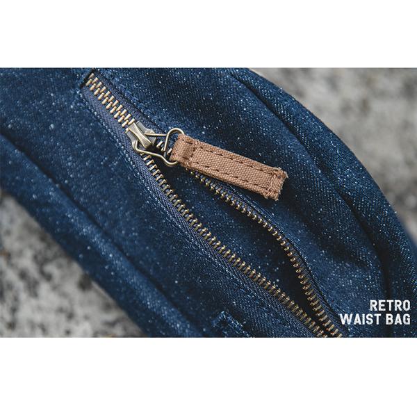Retro Snowflake Denim Bag