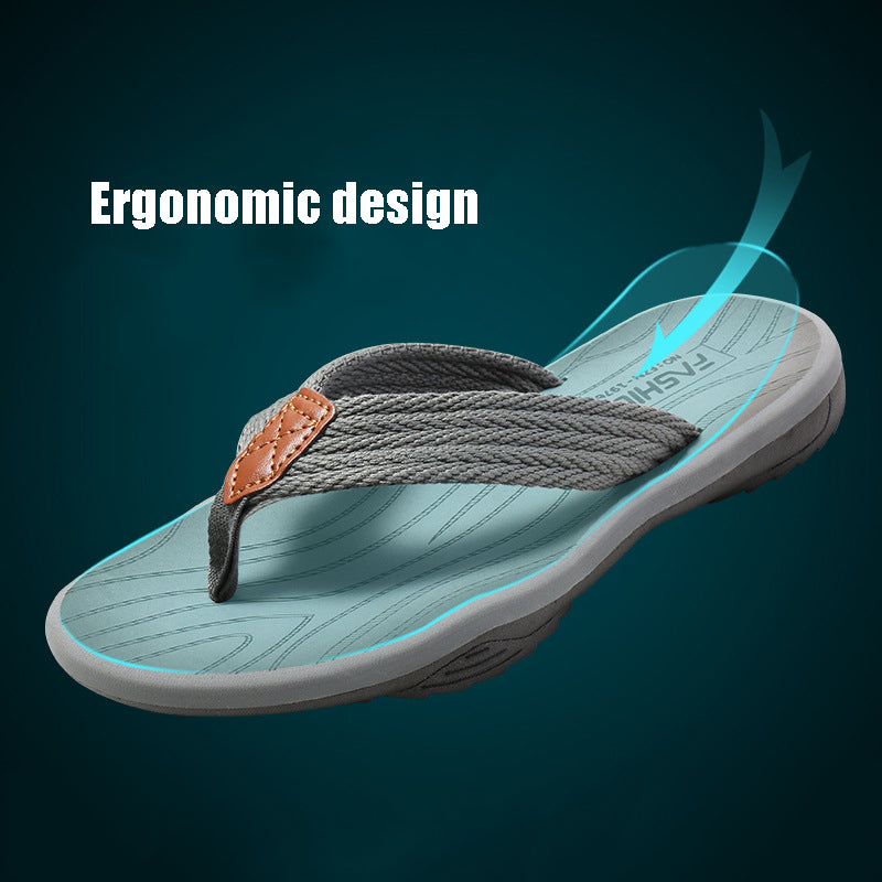 Soft Sole Non-slip Fit Design Slippers