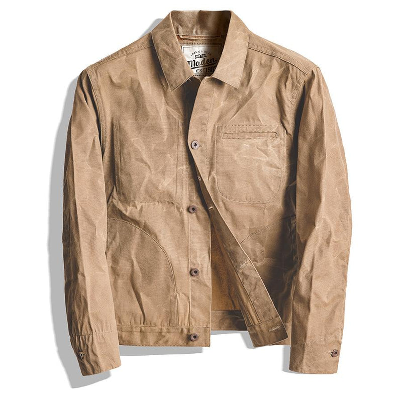 Mens  Retro Casual  Canvas Jacket