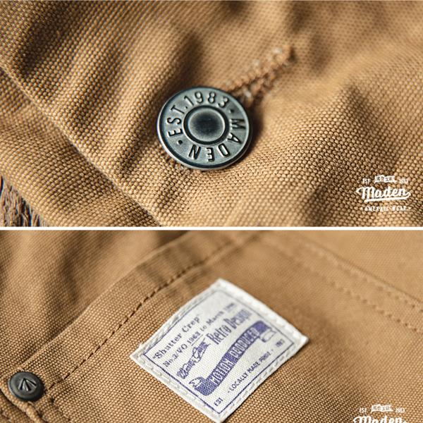 Retro Khaki Classic Overalls