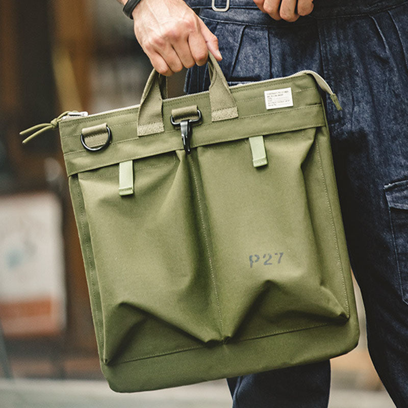Canvas Messenger Shoulder Computer Bag