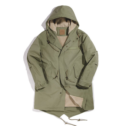 Medium-length M51 Hooded Trench Coat
