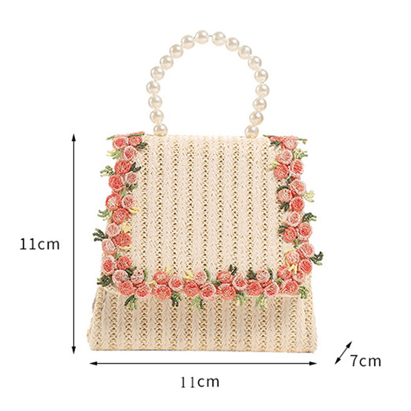 Straw Cute Children's Bag
