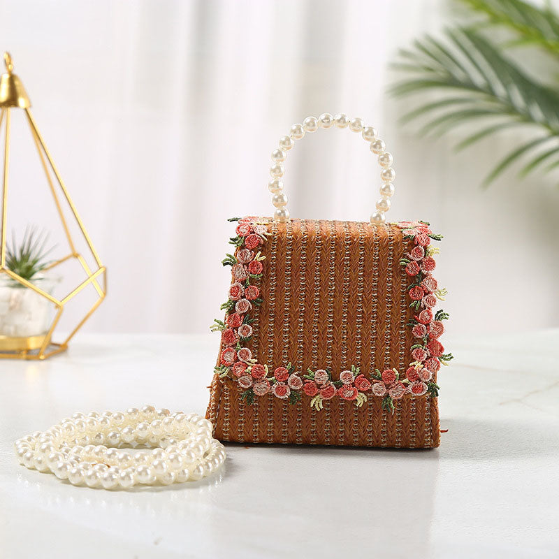 Straw Cute Children's Bag
