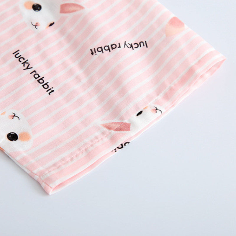 Pure Cotton Loose Kimono Nightgown