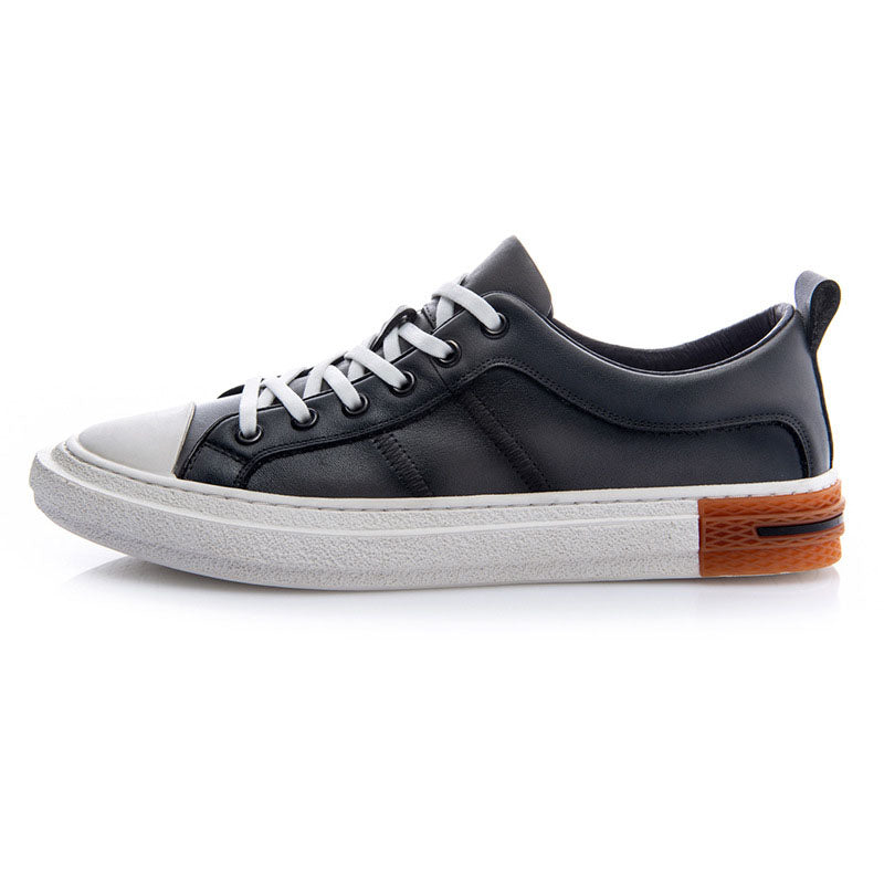 Low-cut Leather Casual Aneakers