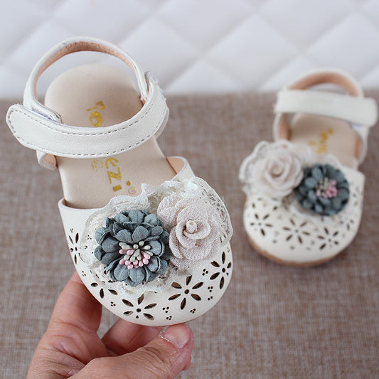 Summer Girls Cute Flower Sandals