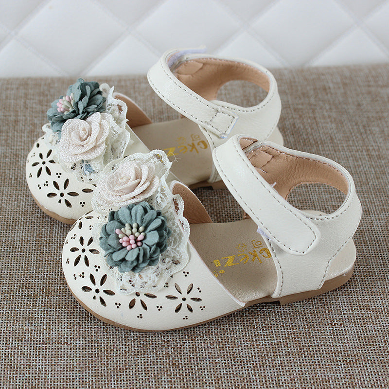Summer Girls Cute Flower Sandals