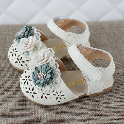 Summer Girls Cute Flower Sandals