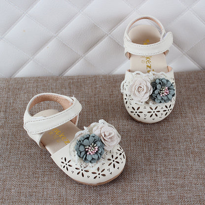 Summer Girls Cute Flower Sandals