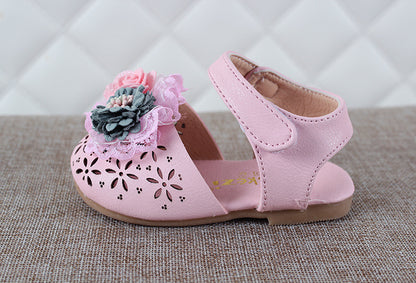 Summer Girls Cute Flower Sandals