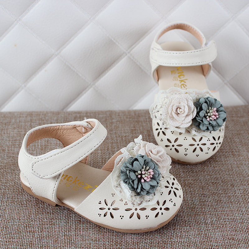 Summer Girls Cute Flower Sandals