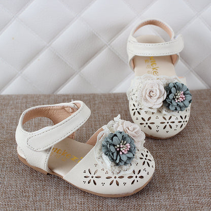 Summer Girls Cute Flower Sandals