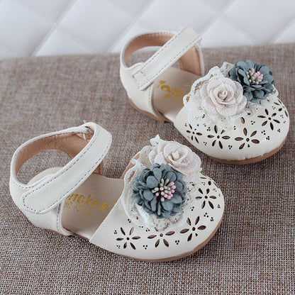 Summer Girls Cute Flower Sandals