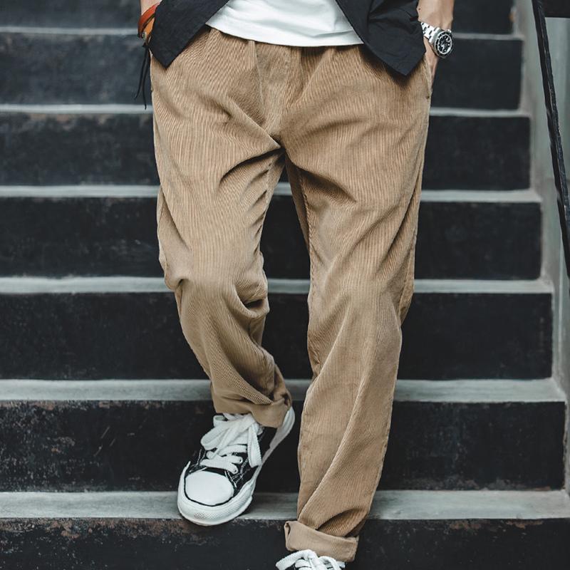 Retro  Corduroy Pants