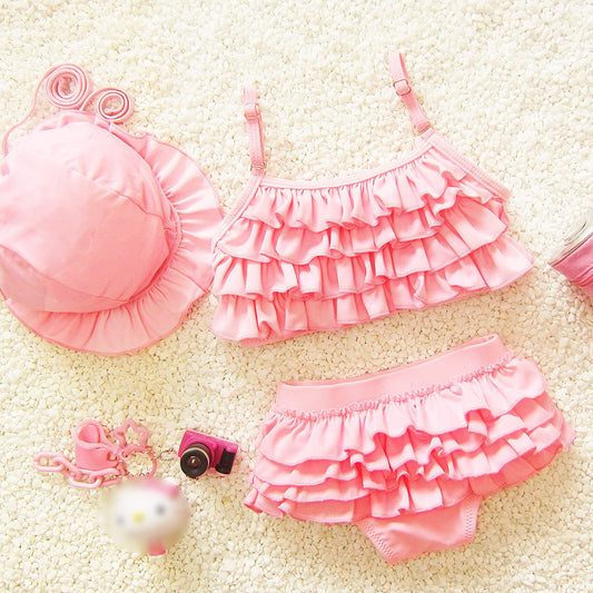 Three-piece Summer Girl Bikini