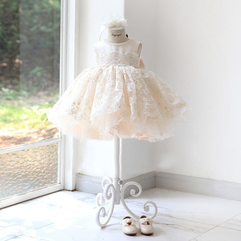 Cute Girl Princess Puffy Dress