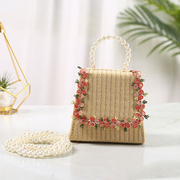 Straw Cute Children's Bag