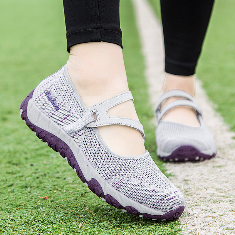 Women's Flying Woven Cozy Walking Sneakers