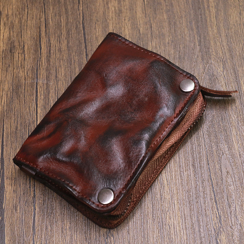 Multifunctional Wallet Card Coin Purse Leather Key Case
