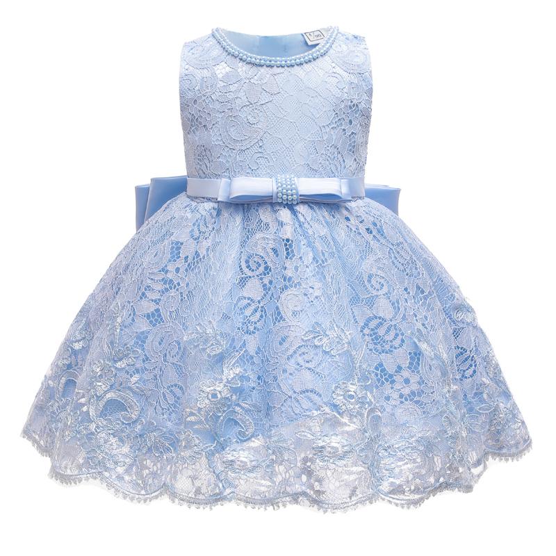 Cute Baby Girls Bow Princess Dress