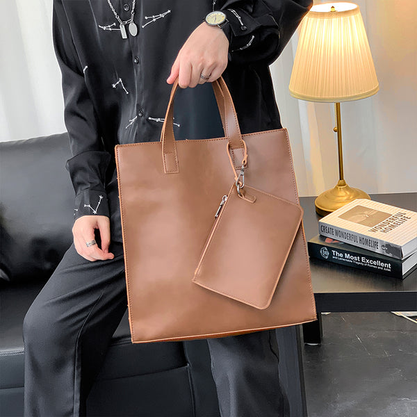 Business PU Portable Shoulder Bag