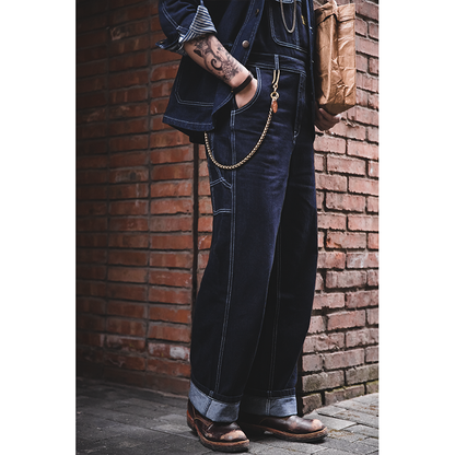 American Retro Denim Overalls