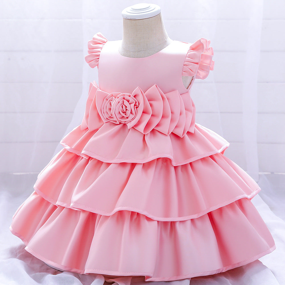 Girls Cake Princess Dress