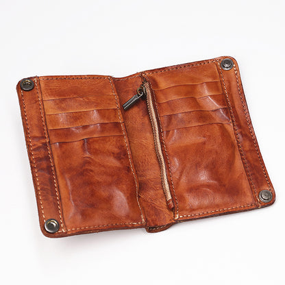 Vintage Leather Multifunctional Wallet