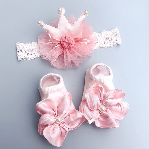 Baby Cute Hairband and Socks