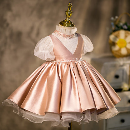 Flower Puffy Princess Dress