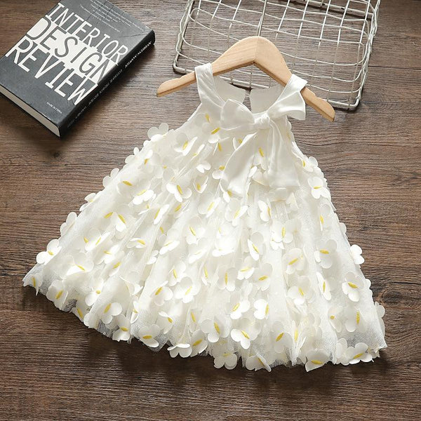 Baby Girls Bow Butterfly Princess Dress