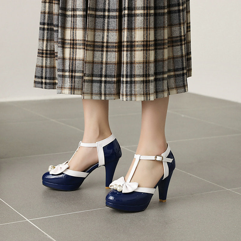 Sweet Chunky Heel Sandals