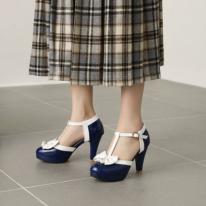 Sweet Chunky Heel Sandals