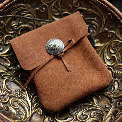 Cowhide Shoulder Messenger Mini Bag