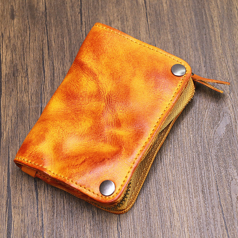 Multifunctional Wallet Card Coin Purse Leather Key Case