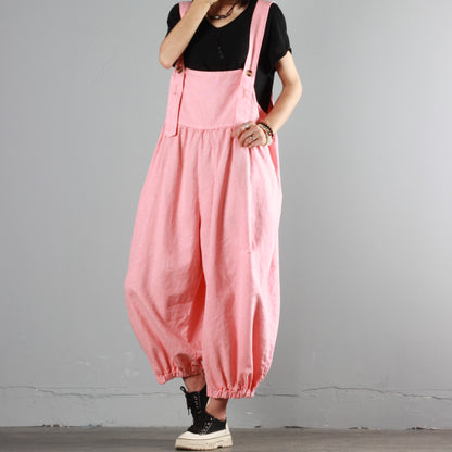Retro Loose Overalls