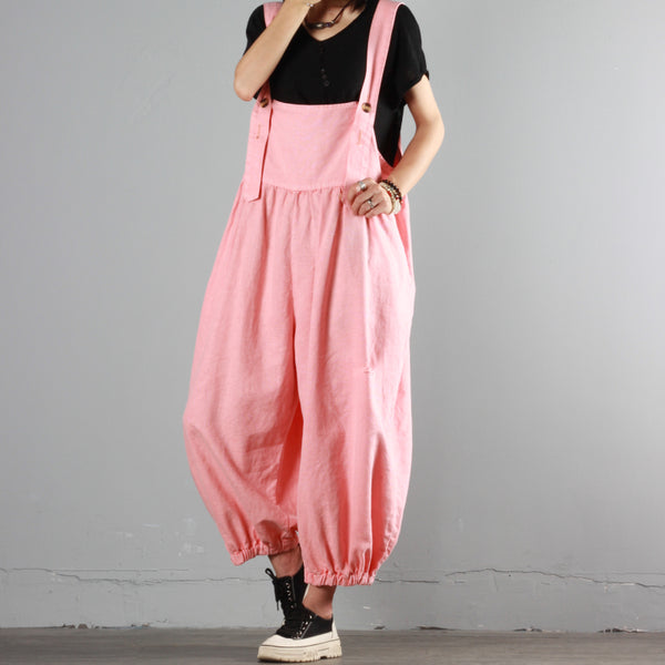 Retro Loose Overalls